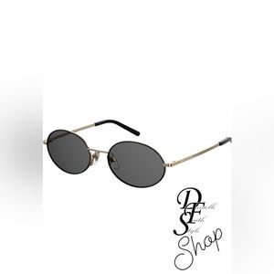 Marc Jacobs Women's Marc 408/S Oval Sunglasses/Gold/Gray